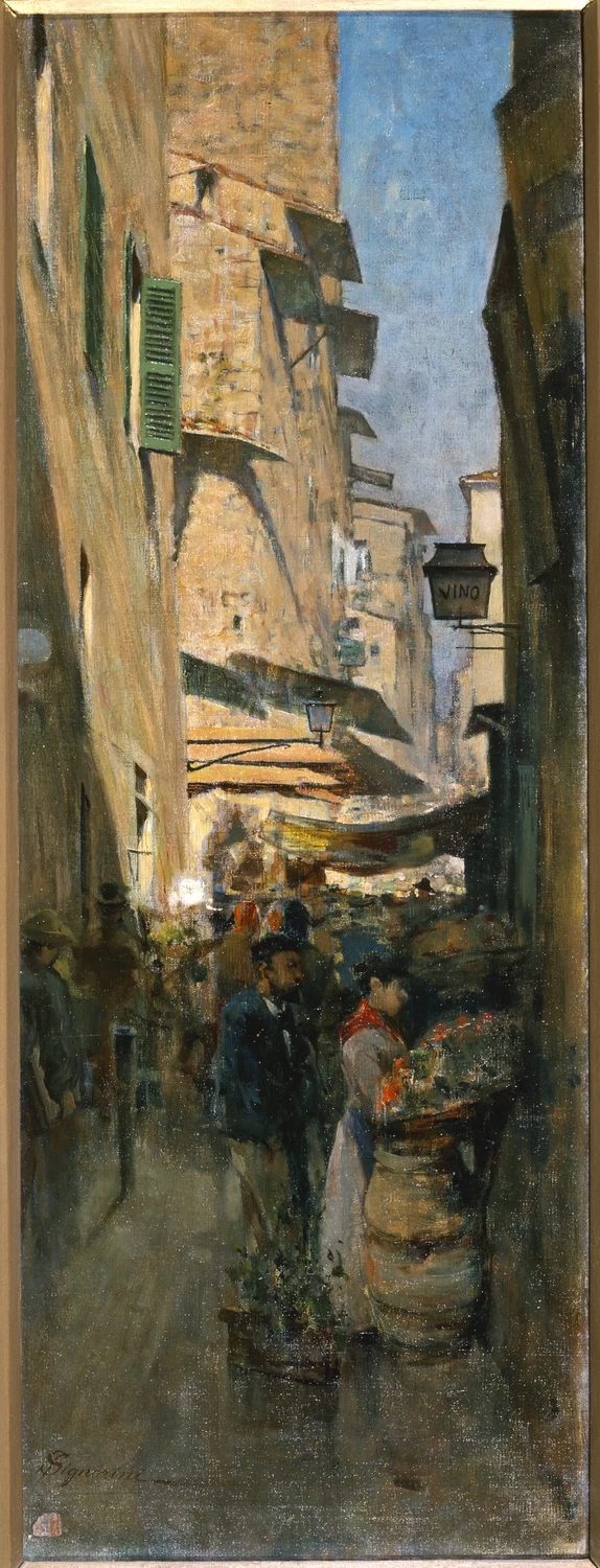 Strada del vecchio centro a Firenze - Palazzo Pitti, Firenze